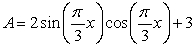 If a person breathes in and out every 3 seconds, the volume of air in their lungs can be modeled by , where A is in liters of air and x is in seconds. How many seconds into the cycle is the volume of air equal to 2.00 liters?