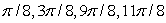<strong>Solve the given trigonometric equation exactly over the interval, 0 \le x \le 2 \pi . </strong> A) B) C) D)