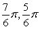 <strong>Solve the given trigonometric equation exactly over the interval, 0 \le x \le 2 \pi . </strong> A) B) C) D)