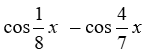 Write   as a product of sines and/or cosines.