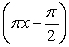 State the domain and range of the function. y = tan Domain = _____________ Range = _____________