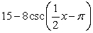 State the domain of the function. Y =   