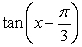 Graph the function y =      , over one period.
