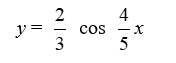 State the amplitude and period of the sinusoidal function. Amplitude _________ Period ___________