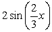 Graph the function y =     over one period.