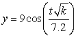 A weight hanging on a spring will oscillate up and down about its equilibrium position after it's pulled down and released. This is an example of simple harmonic motion. This motion would continue forever if there wasn't any friction or air resistance. Simple harmonic motion can be described with the function where A is the amplitude, t is the time in seconds, m is the mass and k is a constant particular to that spring. If a spring is measured in centimeters and the weight in grams, then what are the amplitude and mass if Amplitude: _____cm. Mass: ______ g.