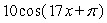State the amplitude, period, and phase shift of the function. Y =