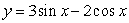 Sketch the graph of the function      , over the interval     .