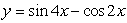 Sketch the graph of the function      , over the interval     .