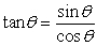 Use the trigonometric ratio identity To calculate tan 30°.