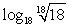 Use the properties of logarithms to simplify the expression.  