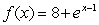 For the exponential function , state the y-intercept. Round your answer to two decimal places.