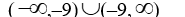 <strong>Find the domain of the rational function </strong> A) B) C) D)