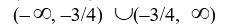 <strong>Find the domain of the rational function .</strong> A) B) C) D)