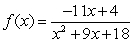 <strong>Find the domain of the function </strong> A) B) C) D)