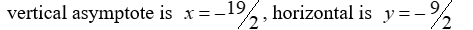 <strong>For the rational function , find all the vertical asymptotes and horizontal asymptotes.</strong> A) B) C) D)