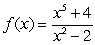 Use the graphing strategy to graph the rational function.
