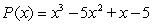 Factor the polynomial as a product of linear factors.