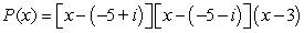 <strong>Factor the polynomial as a product of linear factors. </strong> A) B) C) D)
