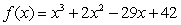 <strong>Determine whether the number -4 is a zero of . If it is, find the other real zeros.</strong> A) -4 is not a zero B) -4 is a zero and the others are 2 and -29 C) -4 is a zero and the other is 42. D) -4 is a zero and there are no other real zeros.