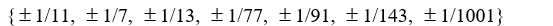 <strong>Use the rational zero theorem to list the possible rational zeros of the polynomial </strong> A) B) C) D)