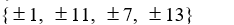 <strong>Use the rational zero theorem to list the possible rational zeros of the polynomial </strong> A) B) C) D)