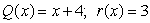 <strong>Use long division to divide the polynomials. Express the answers in the form of and </strong> A) B) C) D)