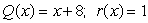 <strong>Use synthetic division to divide the polynomials. Express the answers in the form of And </strong> A) B) C) D)