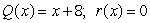 <strong>Use synthetic division to divide the polynomials. Express the answers in the form of And </strong> A) B) C) D)