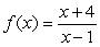 <strong>Given the functions And , find (f + g)(x)</strong> A) B) C) D)