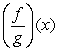 <strong>Given the functions f(x) = 48x + 64 and g(x) = 6x + 8, find </strong> A) 288x<sup>2</sup> + 768x + 512 B) 1/8 C) 8 D) 54x + 72