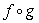Given the functions and , determine the composite functions and .