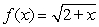 Determine if the function Is even, odd, or neither even nor odd.