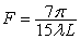 <strong>Write an equation that describes the variation. F varies inversely with both \lambda and L. F = When \lambda = 7 \mu m and L = 600 km.</strong> A) B) C) D)