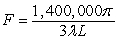 <strong>Write an equation that describes the variation. F varies inversely with both \lambda and L. F = When \lambda = 7 \mu m and L = 600 km.</strong> A) B) C) D)