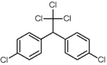 <strong>The structure of DDT is given below. What is its molecular formula? </strong> A) C<sub>13</sub>H<sub>9</sub>Cl<sub>5</sub> B) C<sub>14</sub>H<sub>9</sub>Cl<sub>5</sub> C) C<sub>14</sub>H<sub>8</sub>Cl<sub>5</sub> D) C<sub>14</sub>Cl<sub>5</sub> E) C<sub>13</sub>Cl<sub>5</sub>