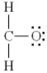 <strong>Which of the following is the best Lewis diagram for formaldehyde, CH<sub>2</sub>O?</strong> A) B) C) D) E)