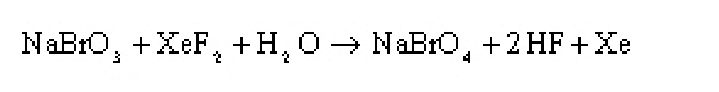 <strong> Sodium perbromate can be synthesized via the following reaction that gives off Xenon gas. A reaction is started with 200.0g of NaBrO₃, 250.0g of XeF₂ and 100.0g of water. Assuming that the reaction goes to completion, and that all of the formed xenon gas is allowed to escape into the atmosphere, what will be the minimum mass of products and reactants remaining in the reaction vessel? </strong> A) 173.4 g B) 193.9 g C) 376.0 g D) 356.1 g E) None of the above