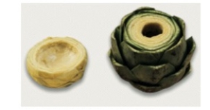 <strong>Identify the vegetable shown in the picture. </strong> A) Okra B) Artichoke C) Cabbage D) Leek