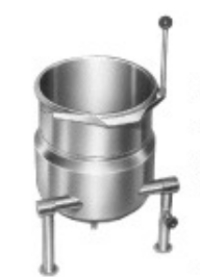 <strong>Identify the piece of equipment shown in each picture. - </strong> A) Tilting skillet B) Small tilt (trunnion) kettle C) Convection steamer D) Large floor-model steam kettle E) Pressure steamer