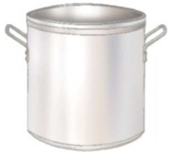 <strong>Identify the piece of equipment shown in each picture. - </strong> A) Double boiler B) Stockpot C) Brazier D) Saucepot