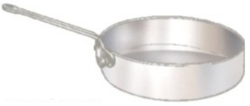 <strong>Identify the piece of equipment shown in each picture. - </strong> A) Saucepot B) Saucepan C) Straight-sided sauté pan D) Slope-sided sauté pan