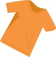 La ropa. Write the name of each article of clothing in the drawings. Include the appropriate form of indefinite article with each item. 1. 2. 3. 4. 5. 6.