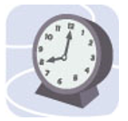 Qu \'{e} hora es? Write the times in Spanish in complete sentences. Write out (with words) the numbers. 1. 2. 3. 4.
