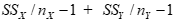<strong>The variance estimate made by pooling data from two samples is calculated by</strong> A) B) C) D)