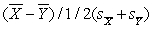 <strong>To test the null hypothesis of no difference between two means, we calculate the statistic</strong> A) B) C) D)