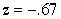 <strong>The proportion of cases in a normal distribution falling between and is approximately</strong> A) .25 B) .50 C) .67 D) 1.34