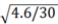 <strong>A prison has 140 prisoners. The mean number of prior convictions for this population is 4.6. If we drew a random sample of size 30, what would we calculate as the mean of the sampling distribution?</strong> A) B) C) D) 4.6