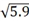 <strong>Table 3.3 Means and Standard Deviations in Monthly Accident Events for Two Mining Companies, 2014-2018    -Refer to Table 3.3. What is the value for the variance of H & W Energy Resources?</strong> A) = 2.43   B) 5.9 - 3.6 = 2.3 C) 5.9 + 3.6 = 9.5 D) 5.9<sup>2</sup> = 34.81 <div style=padding-top: 35px> 