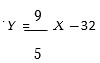 You are traveling to Stockholm, Sweden next month when the average temperature is -1.5 degrees Celsius. Treating this as the expected value of a random variable X, use the properties of expectation to determine the expected value of this temperature, Y , in degrees Fahrenheit. Recall that